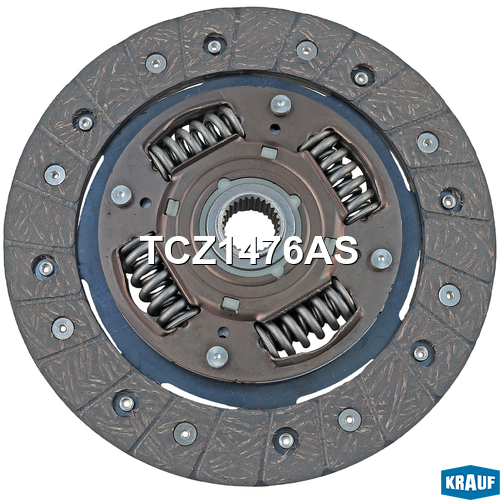 Диск ведомый - Krauf TCZ1476AS