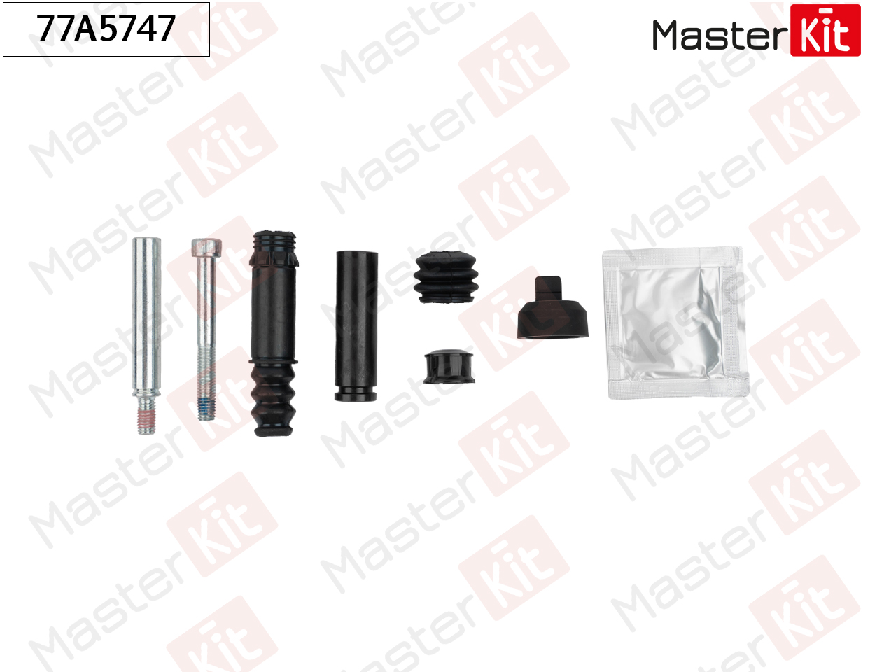 Ремкомплект направляющих тормозного суппорта - Master KiT 77A5747