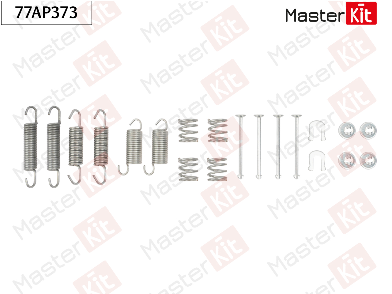 Ремкомплект крепления тормозных колодок - Master KiT 77AP373