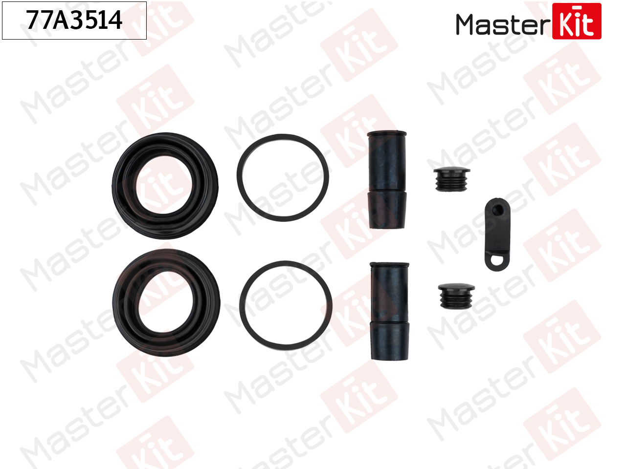 Ремкомплект тормозного суппорта - Master KiT 77A3514