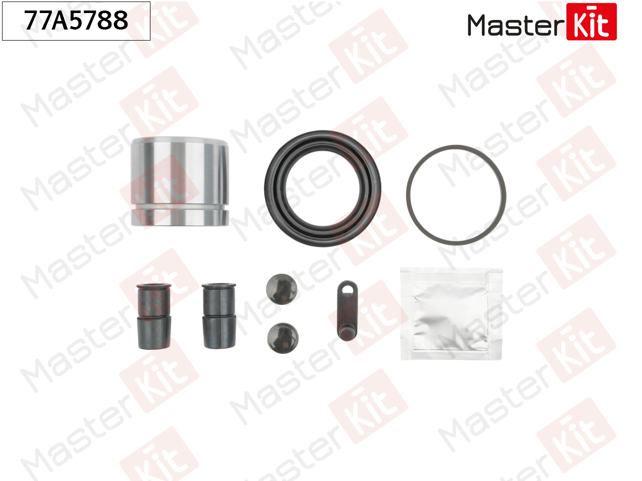 Ремкомплект тормозного суппорта + поршень - Master KiT 77A5788