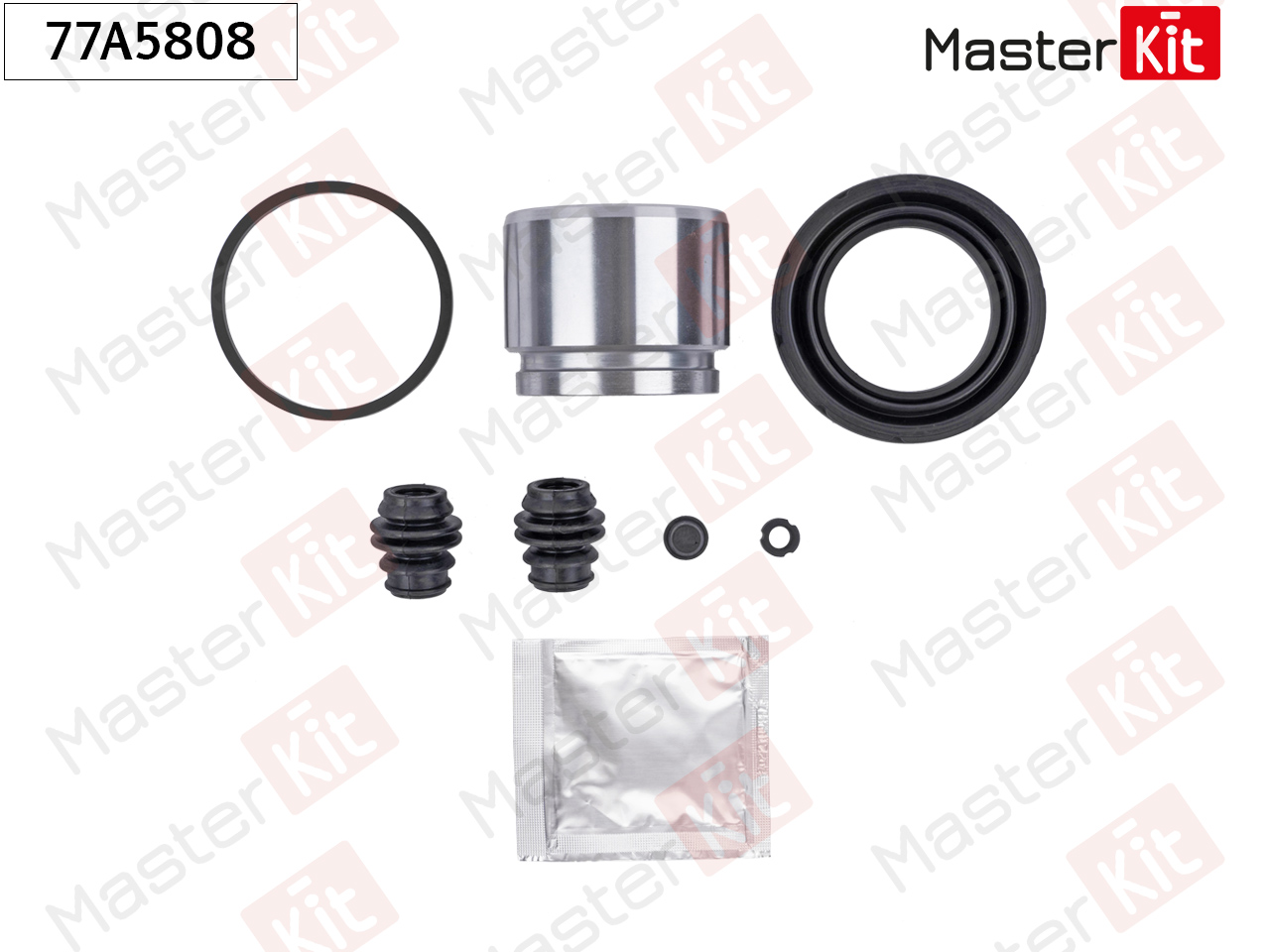 Ремкомплект тормозного суппорта + поршень - Master KiT 77A5808
