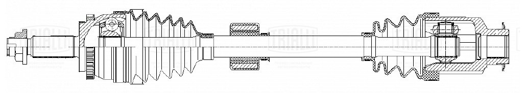 Привод для а/м Hyundai Creta (15-) 2.0i AT 4WD (перед. прав.) | перед прав | - Trialli AR 0826