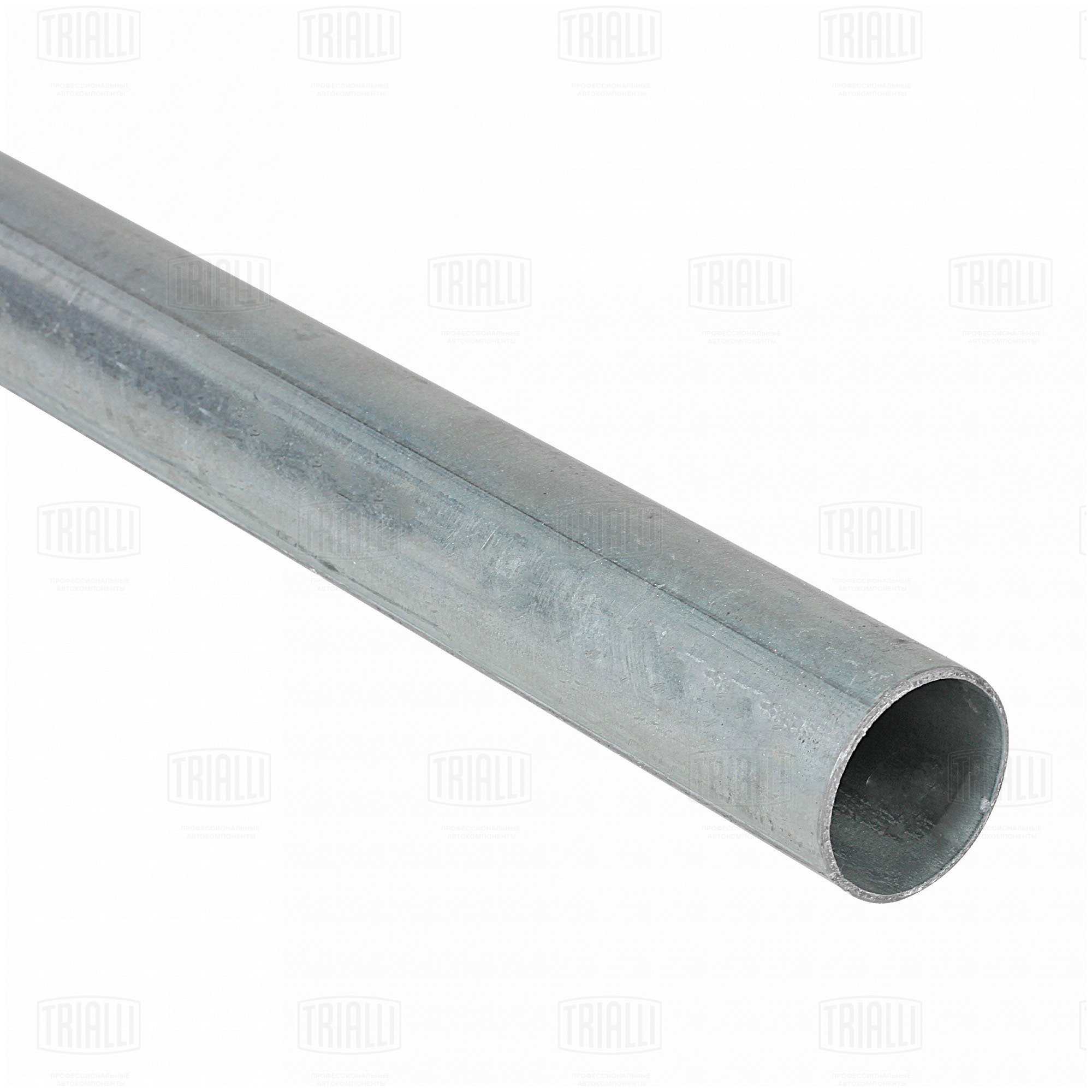 Труба глуш. прям. 54х1000 (d=54х1.5, L=1000мм) (алюм. сталь) - Trialli EMC 0154