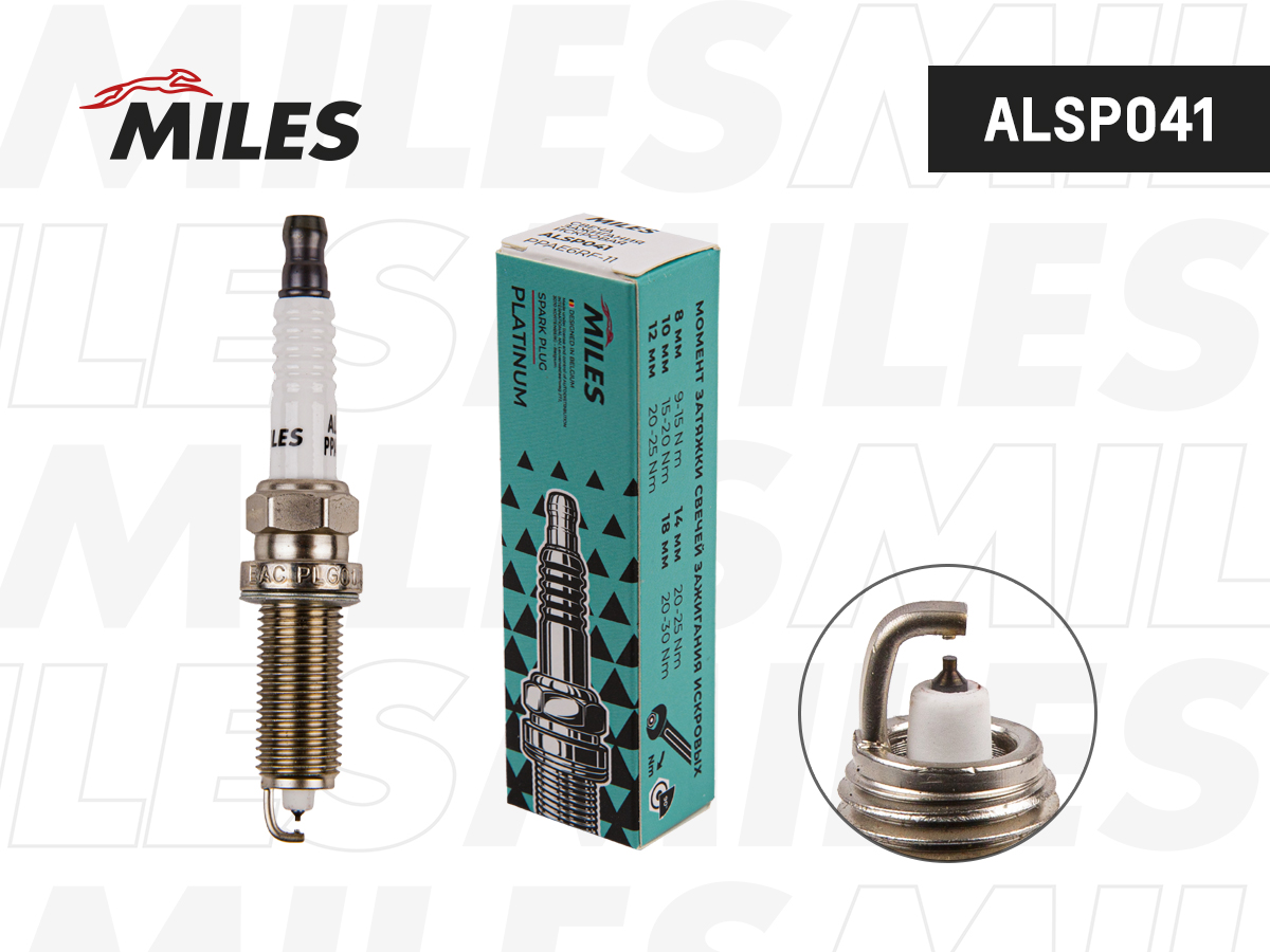 Свеча зажигания искровая ppae6rf-11 - Miles ALSP041