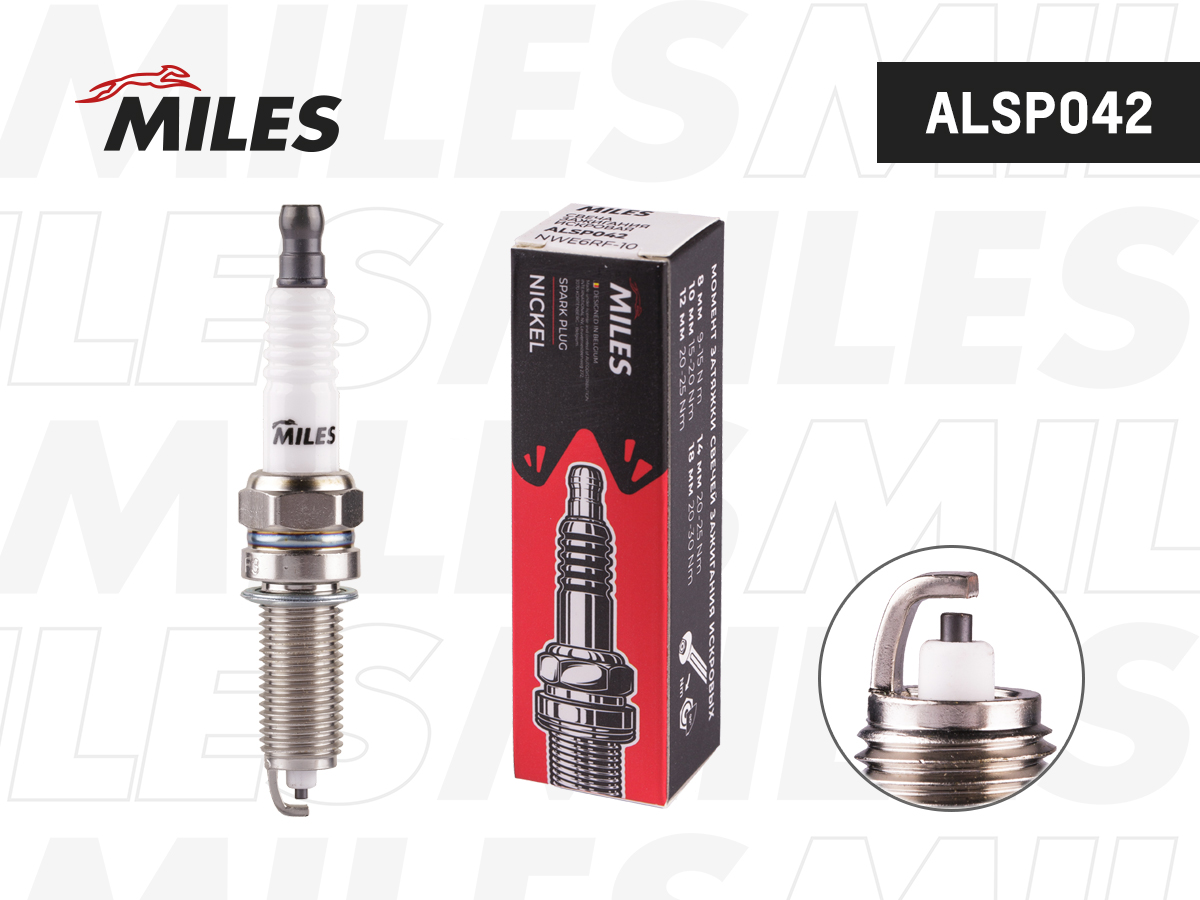 Свеча зажигания искровая - Miles ALSP042