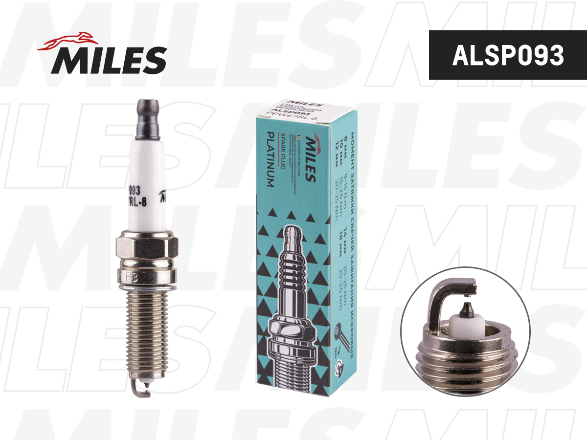 Свеча зажигания искровая ppwe7rl-8 - Miles ALSP093