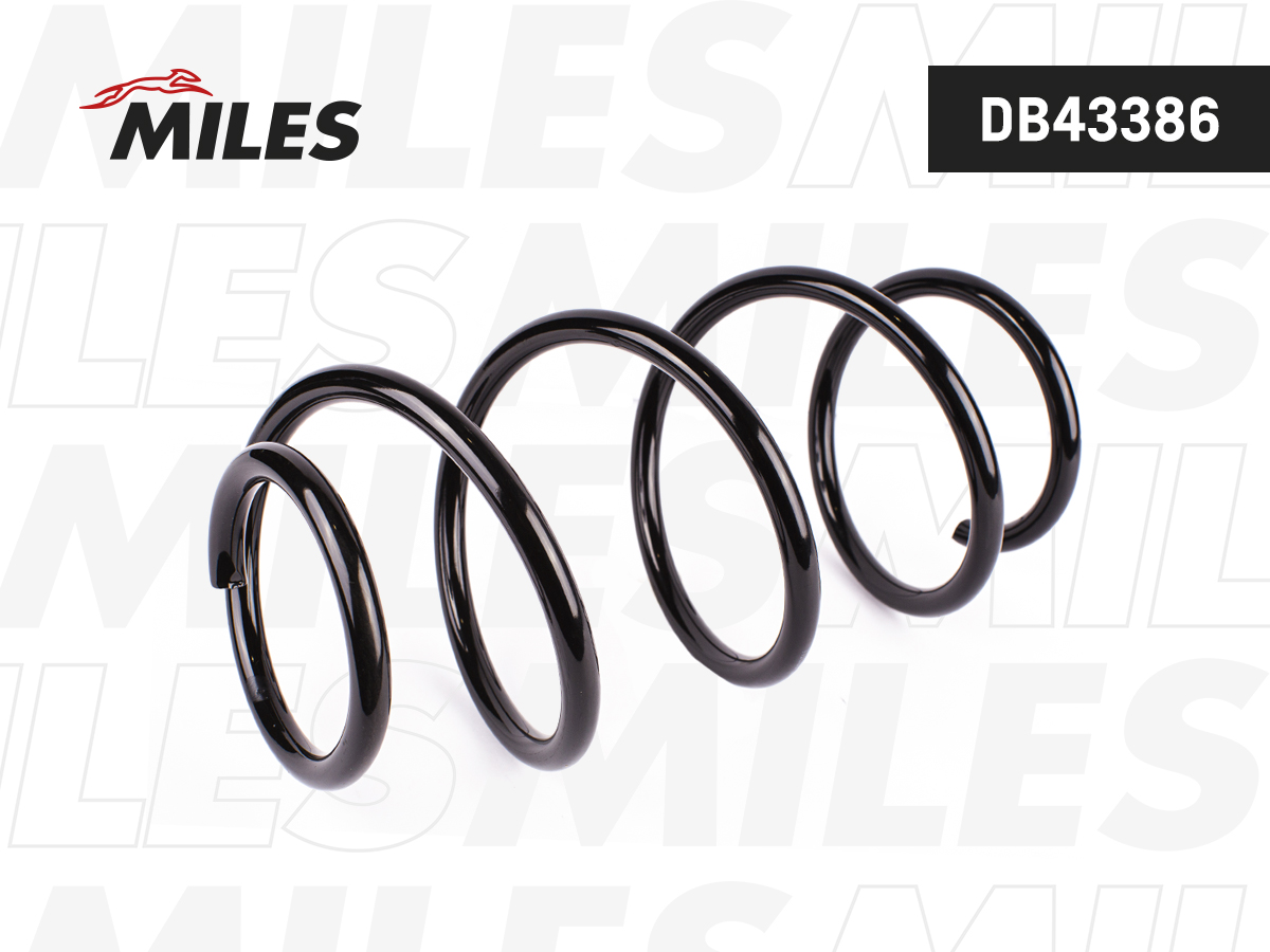 Пружина подвески Hyundai i30 11-/ Kia Ceed 12-передняя - Miles DB43386