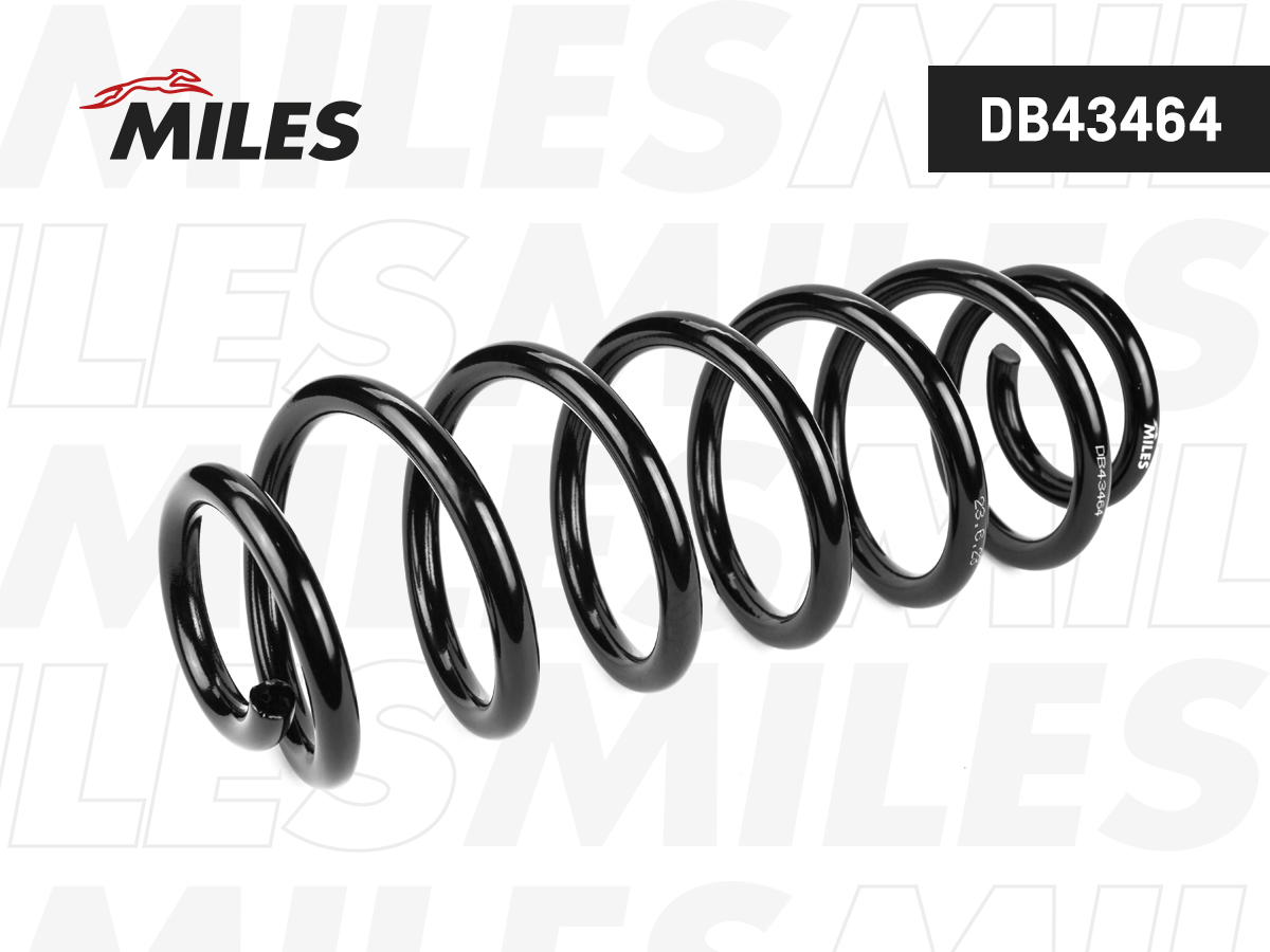 Пружина подвески VW passat (3c2) 05-10 задняя - Miles DB43464