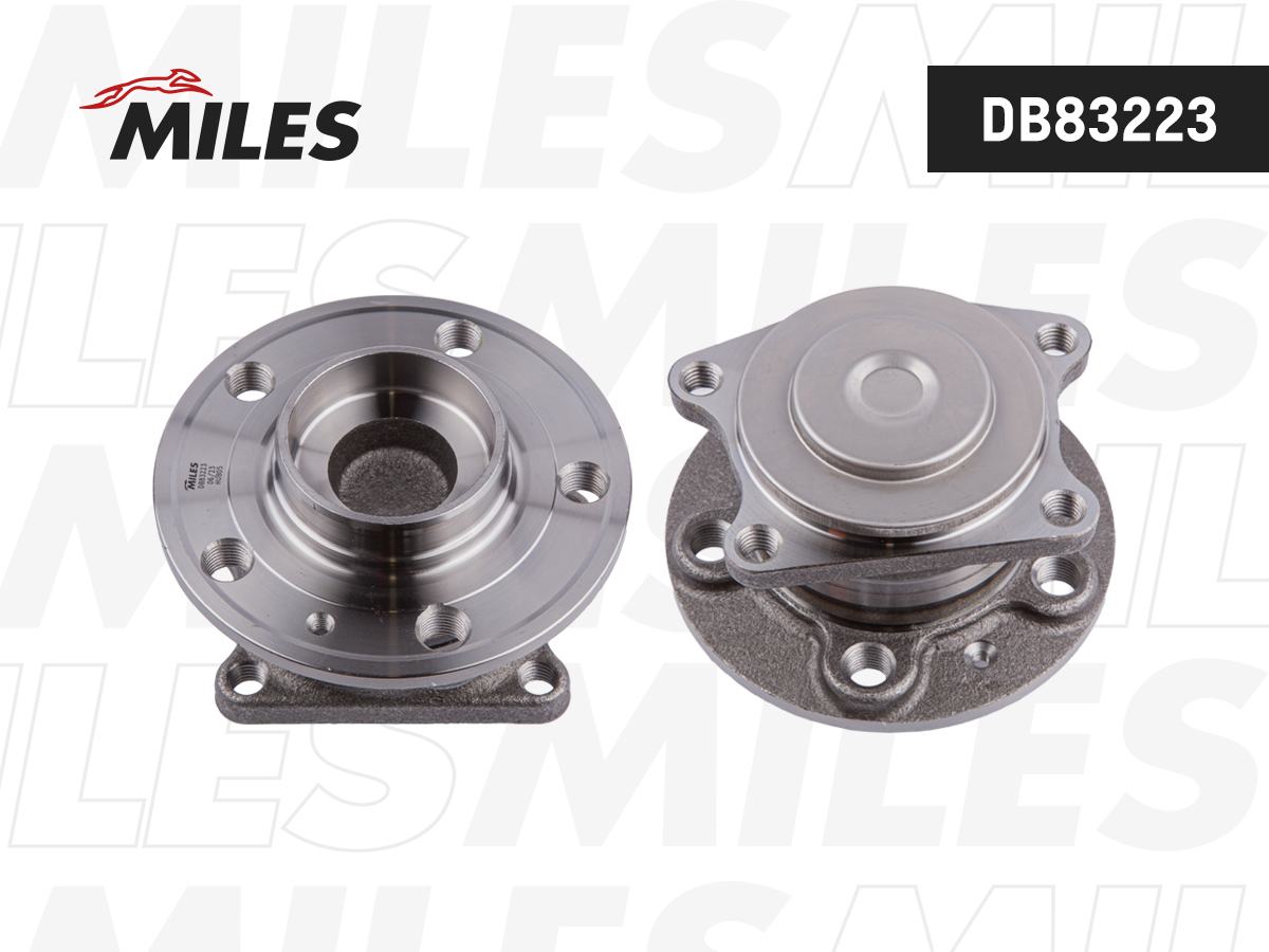 Ступица с подшипником volvo s60/s80/v70 2.0-3.0 98- зад. - Miles DB83223