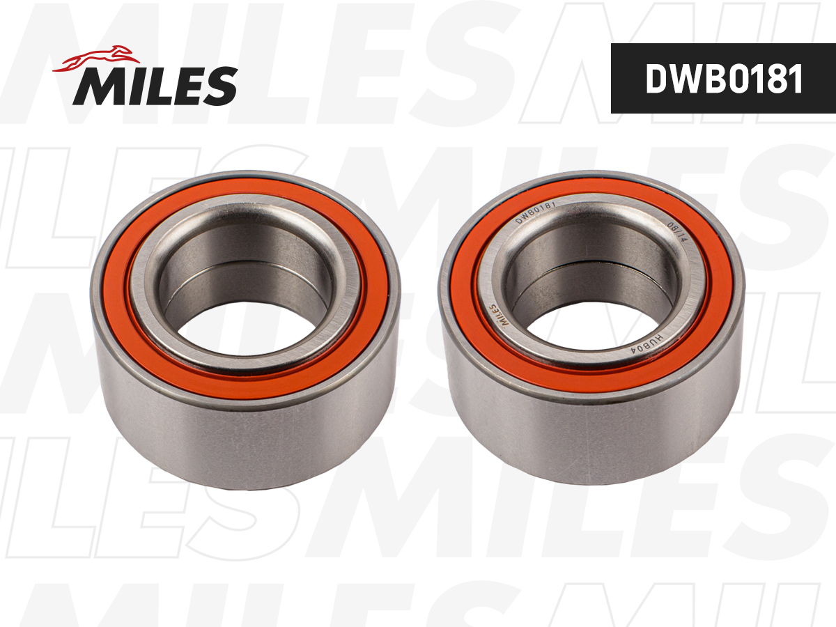 Подшипник ступ.NISSAN maxima/primera 88-01 пер. - Miles DWB0181