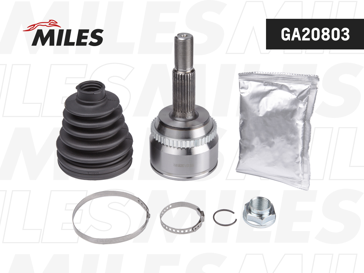 Шрус toyota camry 01-11/highlander 07-13 нар. - Miles GA20803