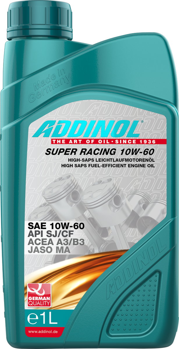 Моторное масло Super Racing SAE 10w-60 (1л) - Addinol 4014766070333