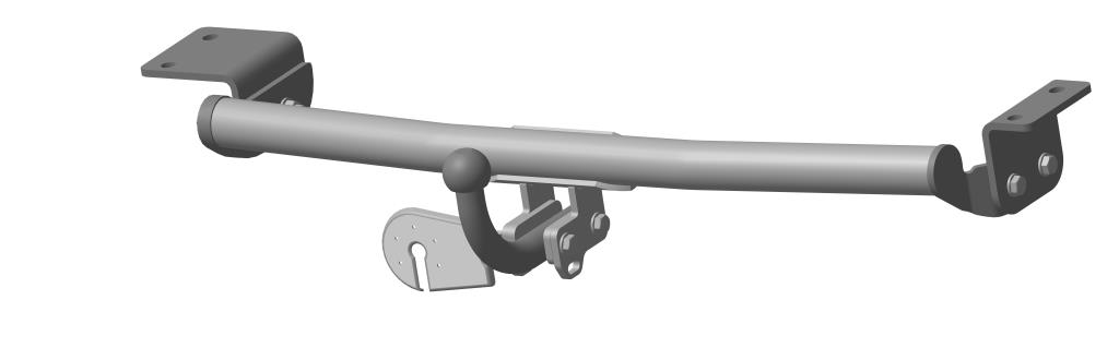 Фаркоп Toyota Corolla седан 2003-2007 крепление шара на двух болтах - Oris 3035A