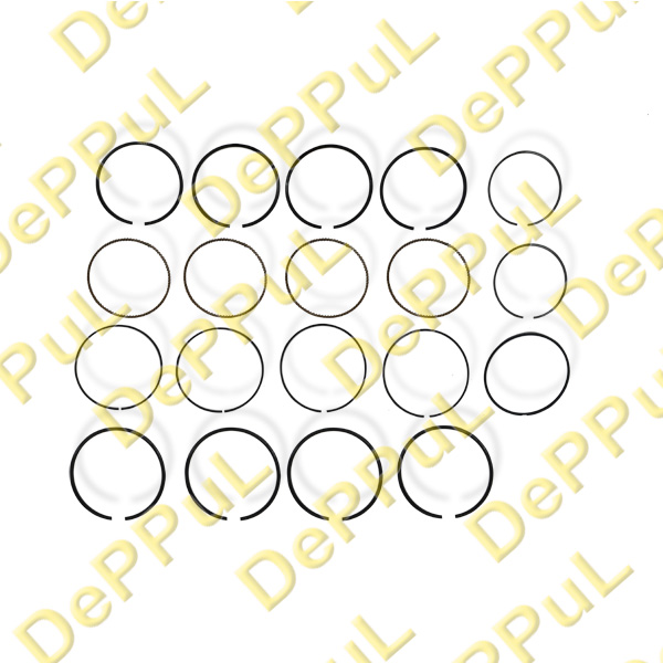 Кольца поршневые 4 цилиндра toyota auris (06-...), RAV 4 (00-05) - DePPuL DEA26899