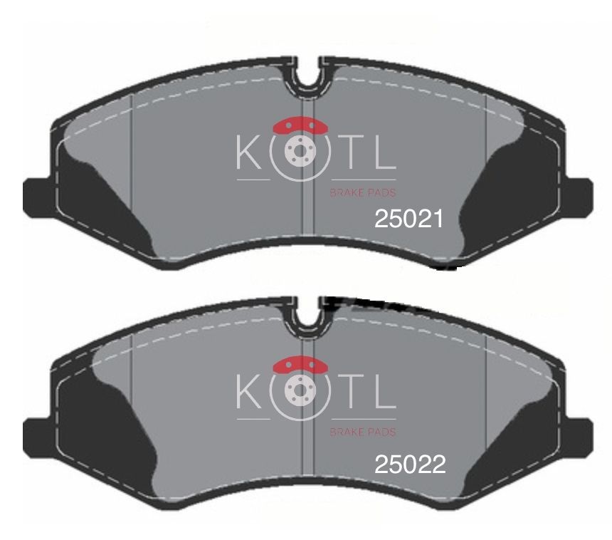 К-т торм. колодок Fr land rover - KoTL 1825KT