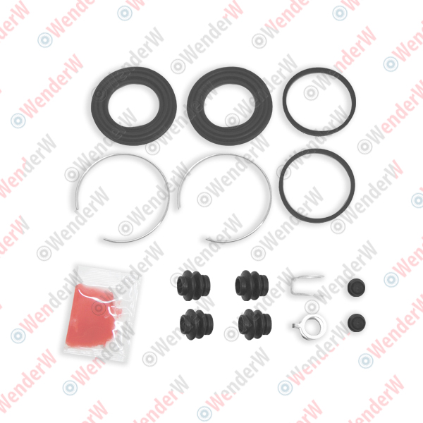 Ремкомплект суппорта тормозного переднего toyota prius nhw20 (05-09) - WENDERW WE0053R
