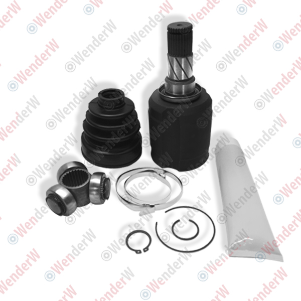 Шрус внутренний левый (L) (4wd MR 20de.f6) nissan qashqai (06-...) - WENDERW WERZ251