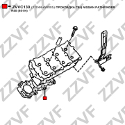 Прокладка ГБЦ nissan pathfinder R50 (95-04) - ZZVF ZVVC130