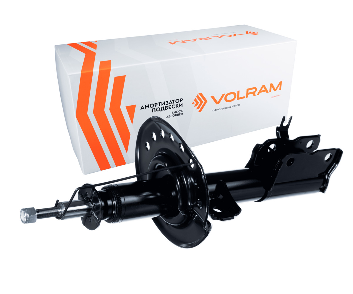 Амортизатор nissan qashqai 1.5-2.0 12.06-10.13, (стойка) газомасляный, () | перед прав | - VOLRAM VR11133