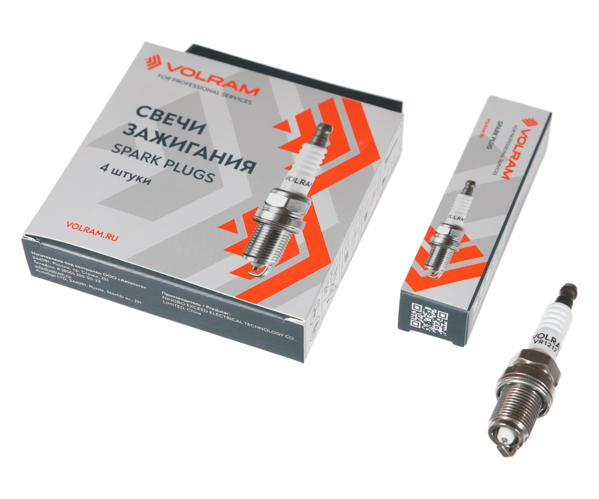 Свеча зажигания chevrolet aveo 1.4 11-/cruze 1.4 09-, opel astra j 1.4 09-, иридий+платина, () - VOLRAM VR12173