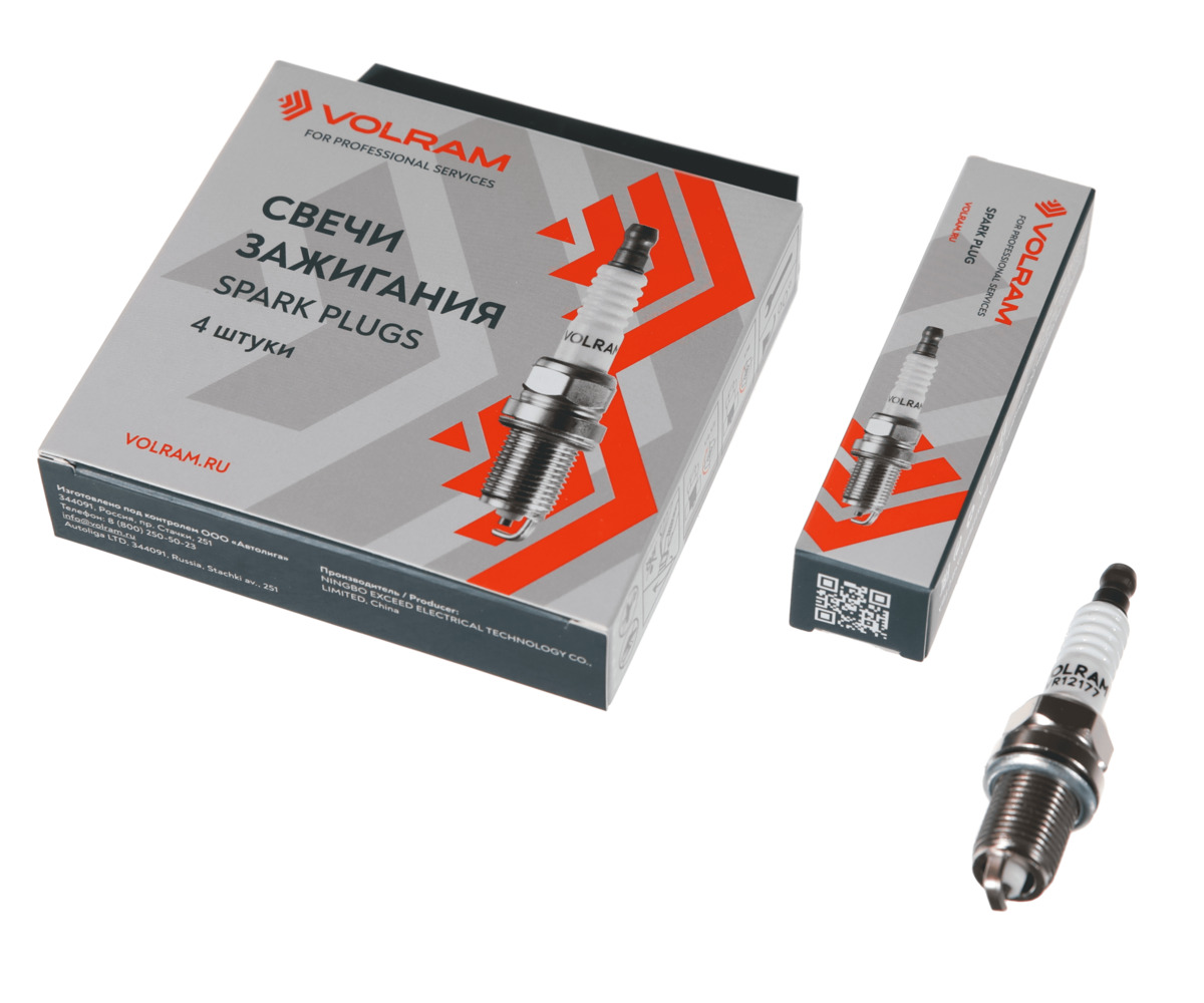 Свеча зажигания toyota land cruiser 4.5 93-/yaris 1.0-1.5 99-/hilux 2.4 01-, () - VOLRAM VR12177
