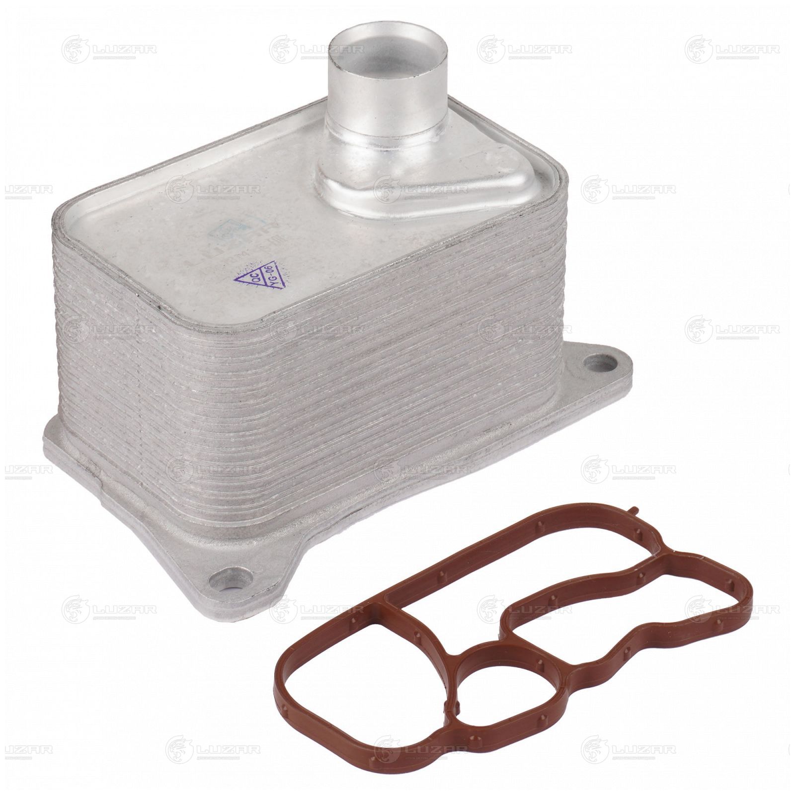 Радиатор масл. для а/м Tiguan (16-)/Octavia A7 (13-)/Kodiaq (16-) 1.8t/2.0t Luzar LOc 1814