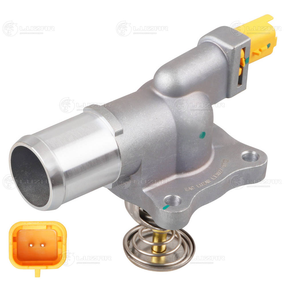 Термостат для а/м Chery Tiggo 7 Pro (20-)/Tiggo 4 Pro (20-)/exeed LX (19-)/Omoda C5 (22-) 1.5t (97°с) (с корпусом) - Luzar LT 3027