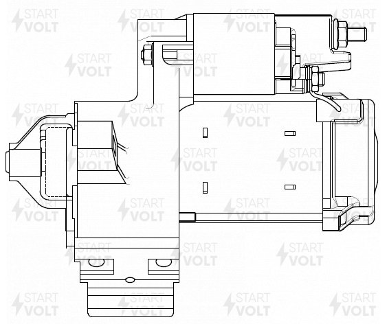 Стартер - STARTVOLT LSt 2615