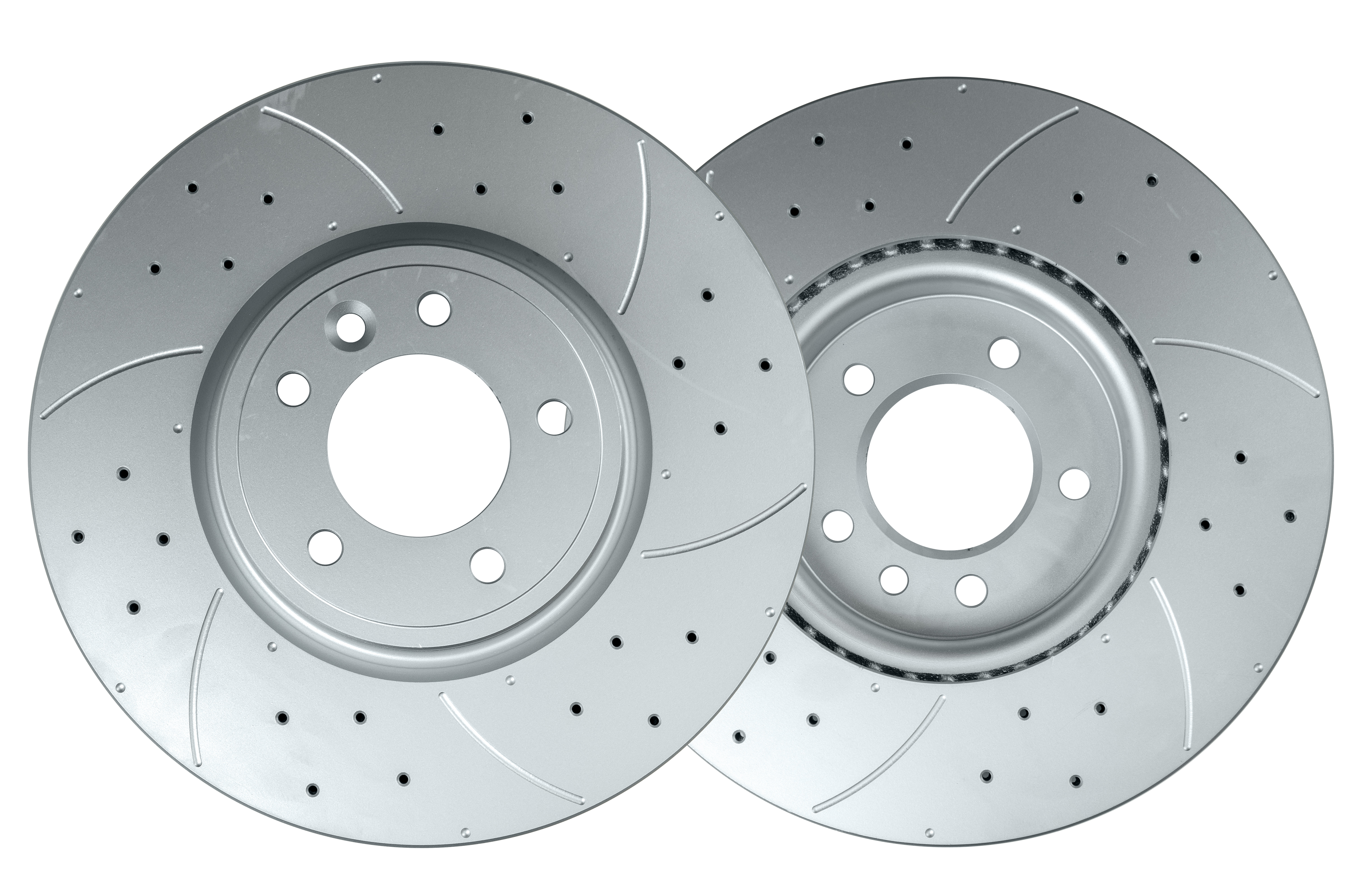 Тормозной диск evolution с перфорацией и насечками в покрытии geomet перед прав лев Power Stop EBR1690
