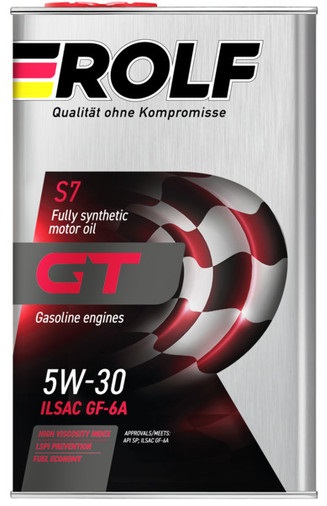 GT синт 5w30 gf-6a SP 1л (12шт/уп) железо в - ROLF 322965