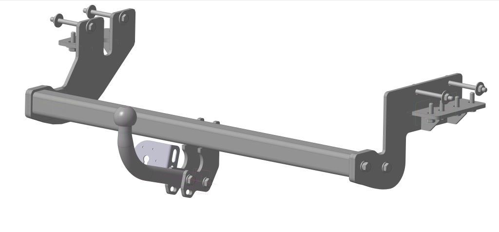 ТСУ на а/м mitsubishi Lancer SD 2007-2012, mitsubishi Lancer (1,8l) SD 2012-2016, без электрики / Митсубиси Лансер - Oris 4154-A