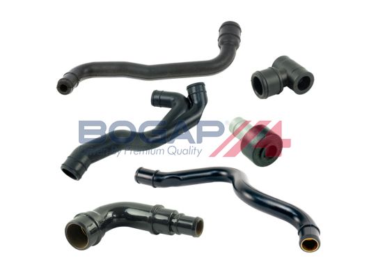 Патрубок системы охлаждения AUDI: A3 1996-2003, TT 1998-2015   SEAT: Leon 1999-2006, Toledo 1999-20 - BOGAP A1217114