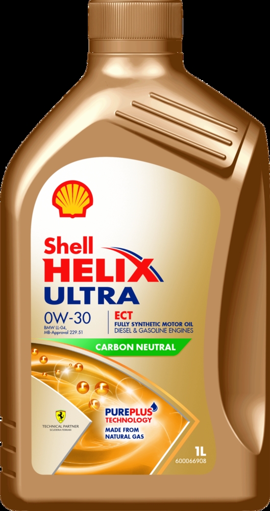 Масло моторное Helix Ultra ECT c2/c3 0w-30 1л - Shell 550046641