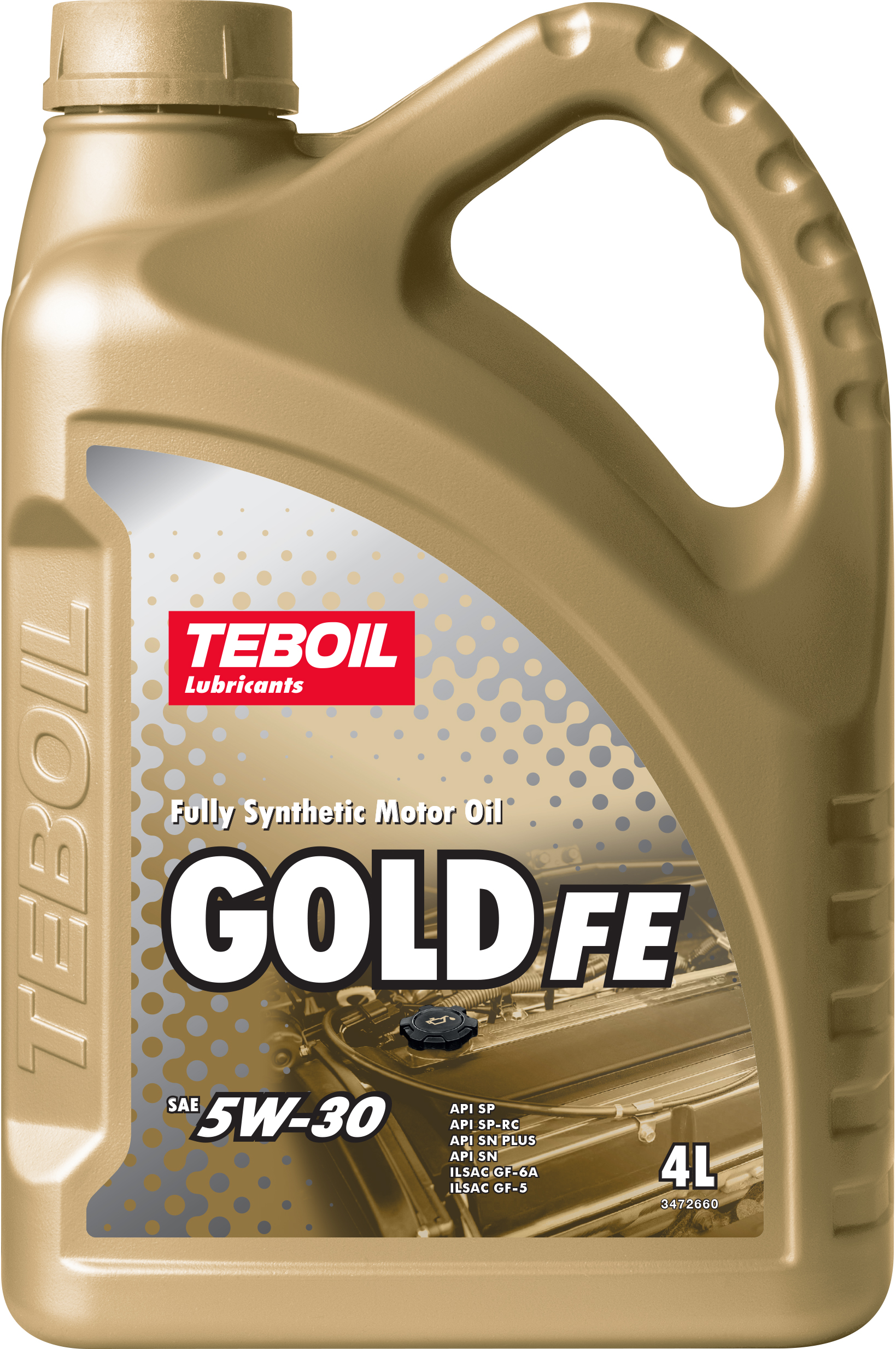 5w-30 Gold FE 4л (синт. мотор. масло) - TEBOIL 3470594