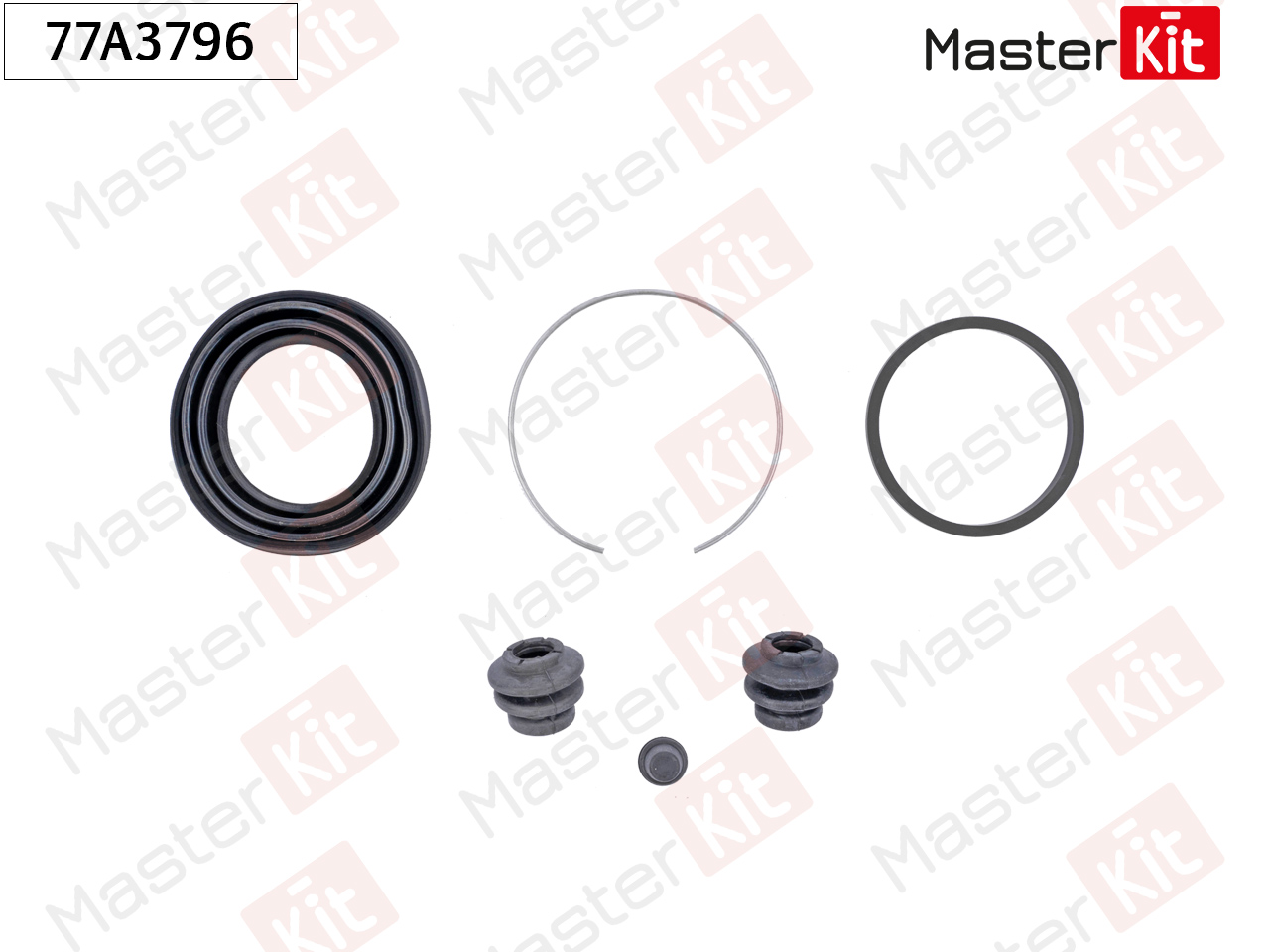 Ремкомплект тормозного суппорта - Master KiT 77A3796