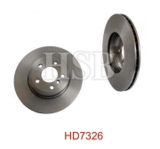 Диск тормозной передний bmw x3 2.5-3.0d 04 > HSB HD7326