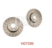 Диск тормозной передний без перфорации MB: c class (w204 / s204) 07- - HSB HD7299