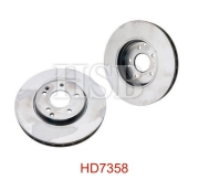 Диск тормозной передний mb w210 23-32cdi 95 gt HSB HD7358 5518₽