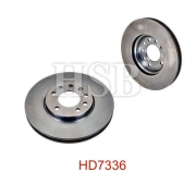Диск тормозной передний opel vectra 1.6-2.2dti 02> - HSB HD7336