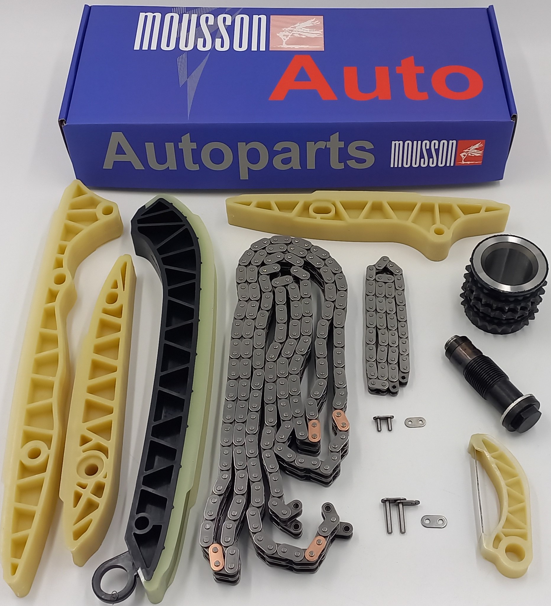 Комплект цепи ГРМ benz 4,7-5,5l 273.965 - Mousson STK273965