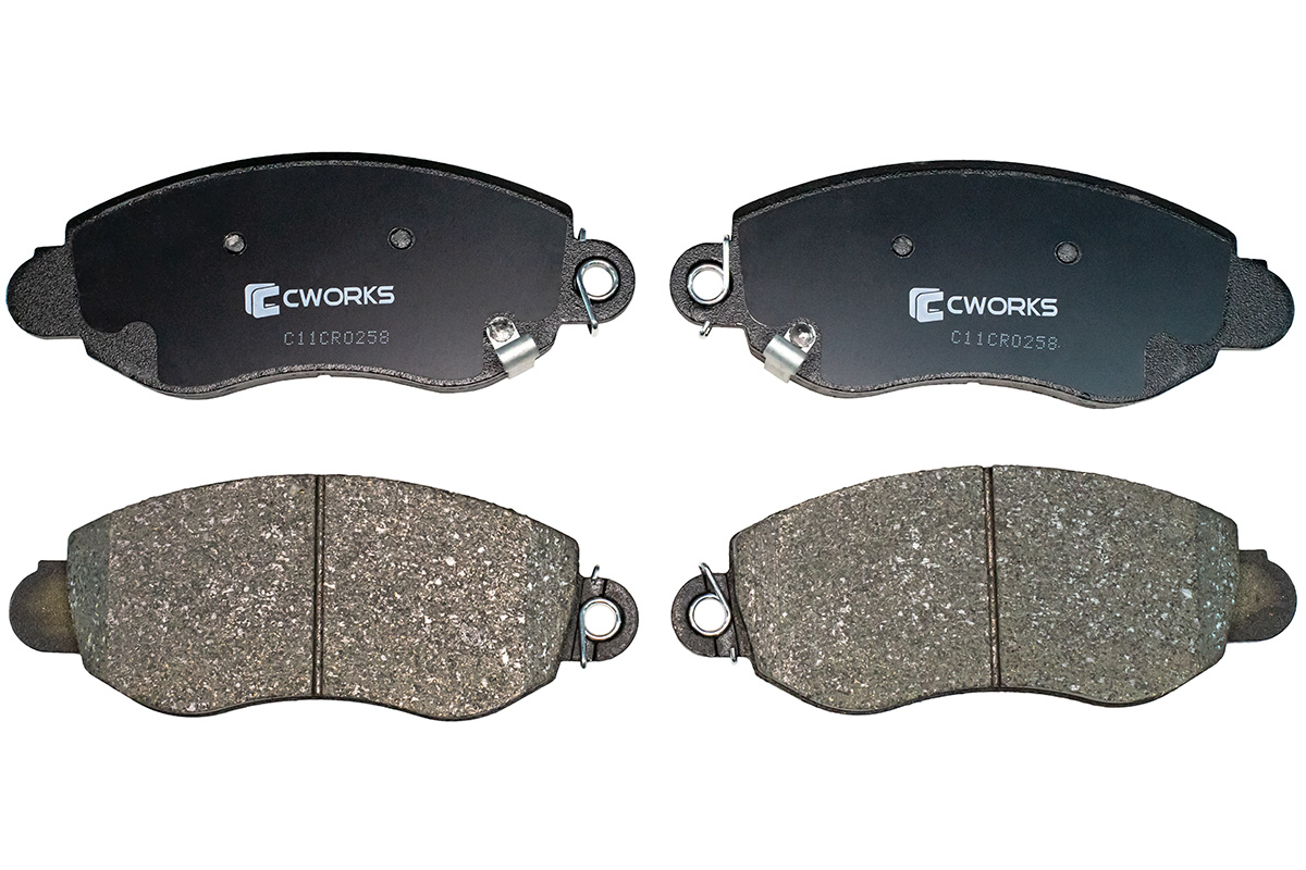 Колодки тормозные передние LOW metallic - CWORKS C11CR0258