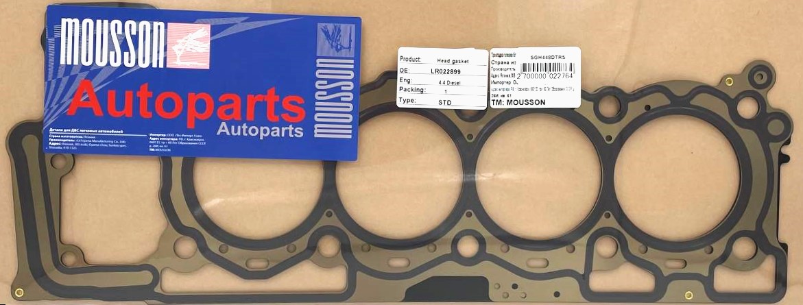 Прокладка ГБЦ Land Rover 4,4d 448dt RH металл - Mousson SGH448DTRS