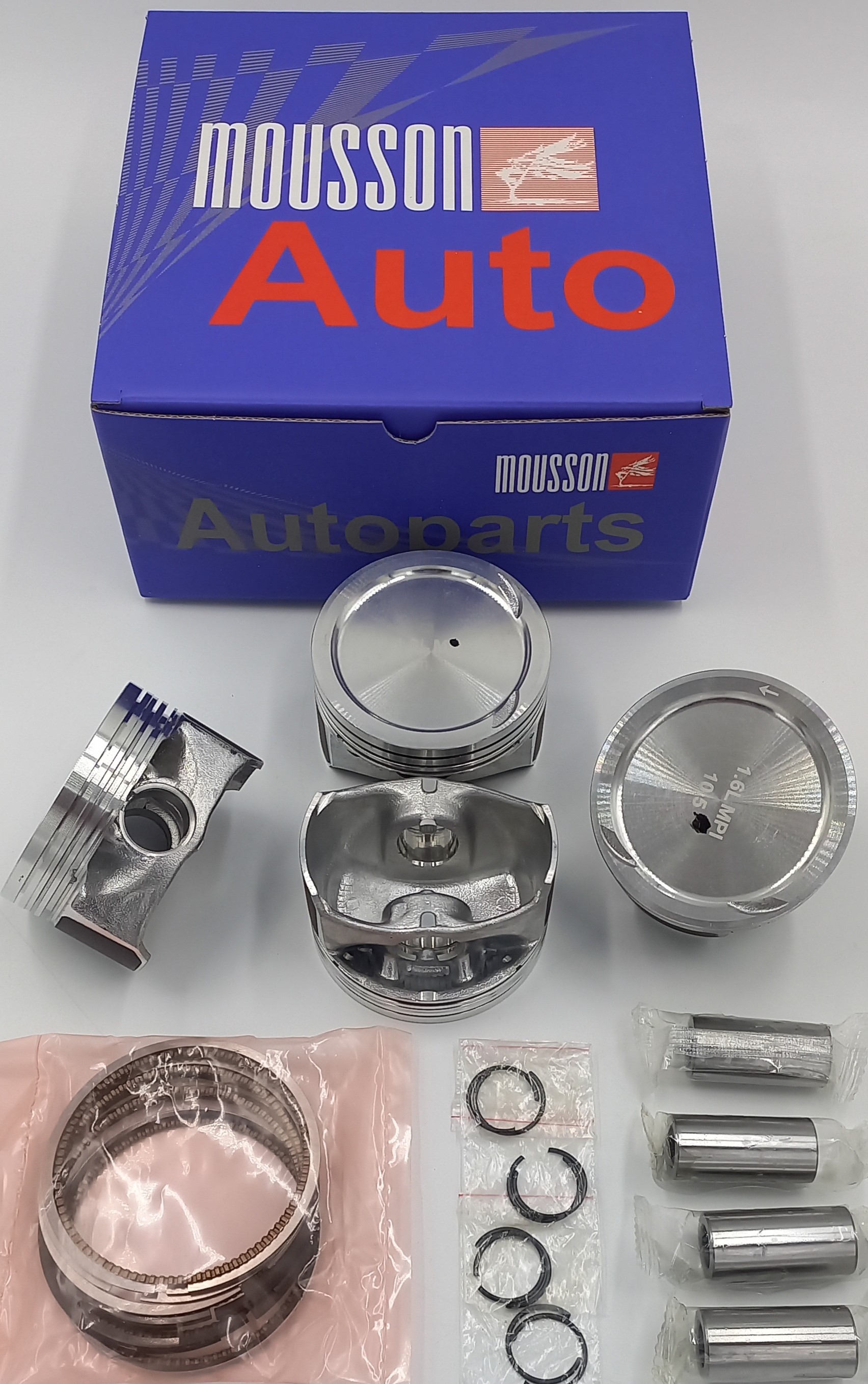 Поршень кольца комплект VW 1.6 ea211 19mm на 1 цилиндр - Mousson SPR16EA2119STD