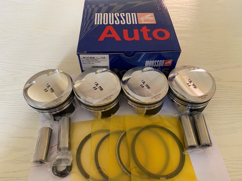 Поршень кольца ремонтные +0,25мм комплект VW 1.8t ea888 21mm на 1 цилиндр - Mousson SPR18EA88821025