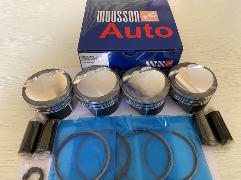 Поршень кольца ремонтные +0,25мм комплект VW 1.8t ea888 23mm на 1 цилиндр - Mousson SPR18EA88823025