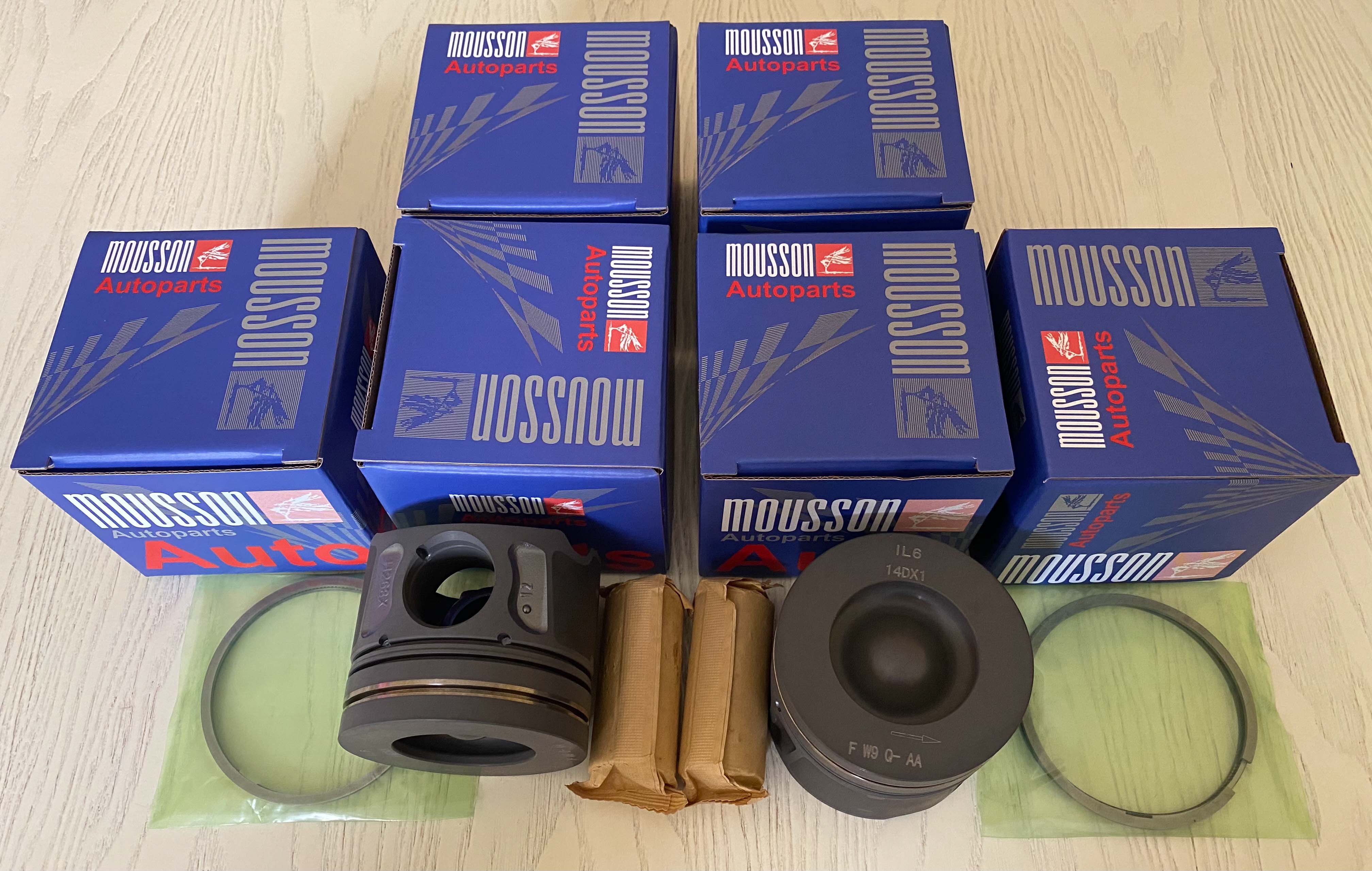 Поршень кольца ремонтные +0,5мм комплект Range Rover 306dt на 1 цилиндр - Mousson SPR306DT050