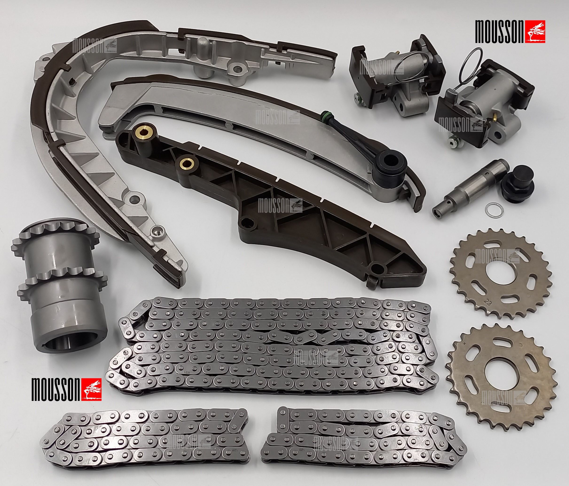 Комплект цепи ГРМ LR 4,4l 448pn/bmw M62 - Mousson STK448PN