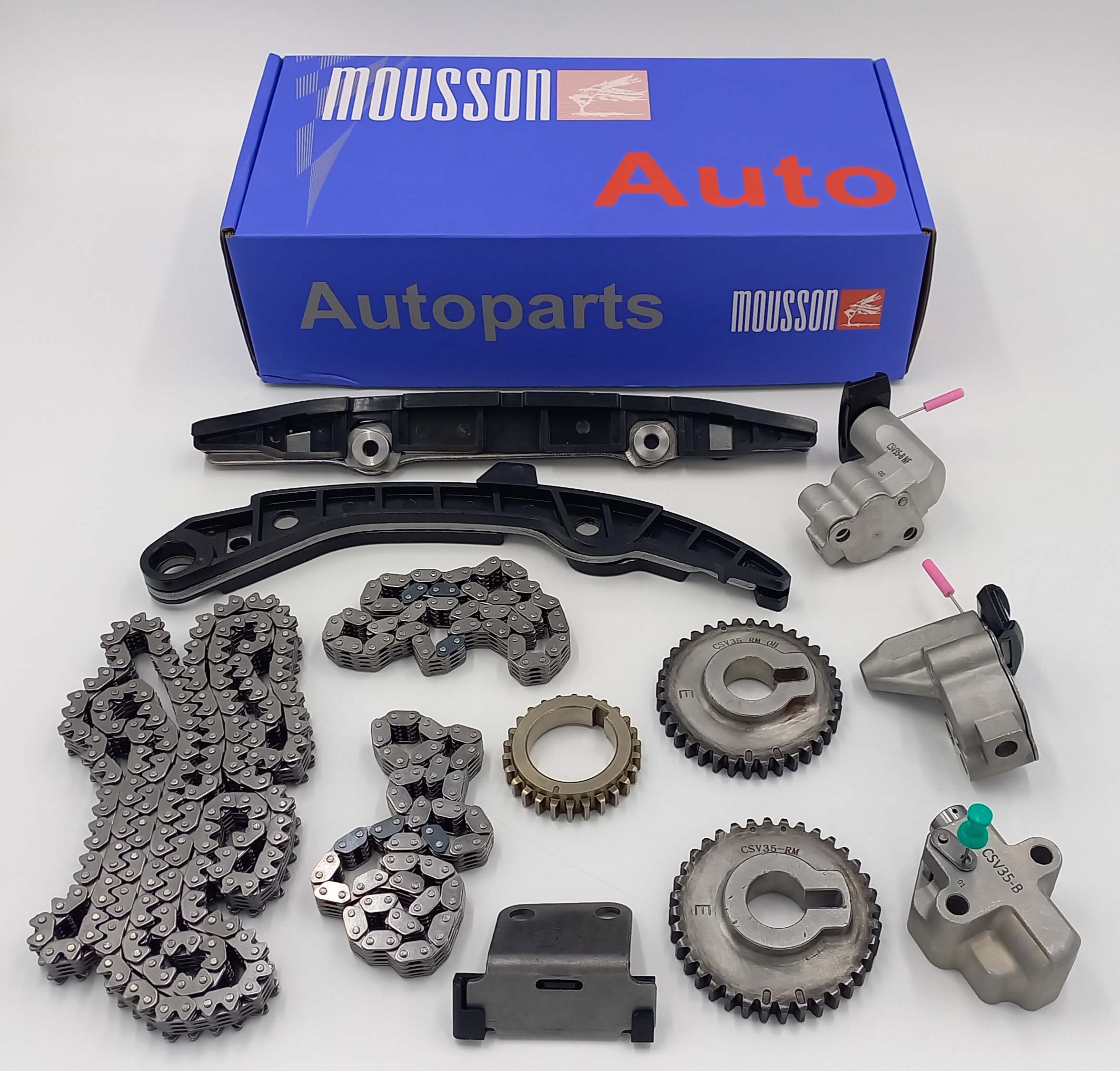 Комплект цепи ГРМ Nissan 3,7l vq37vhr - Mousson STKVQ37V