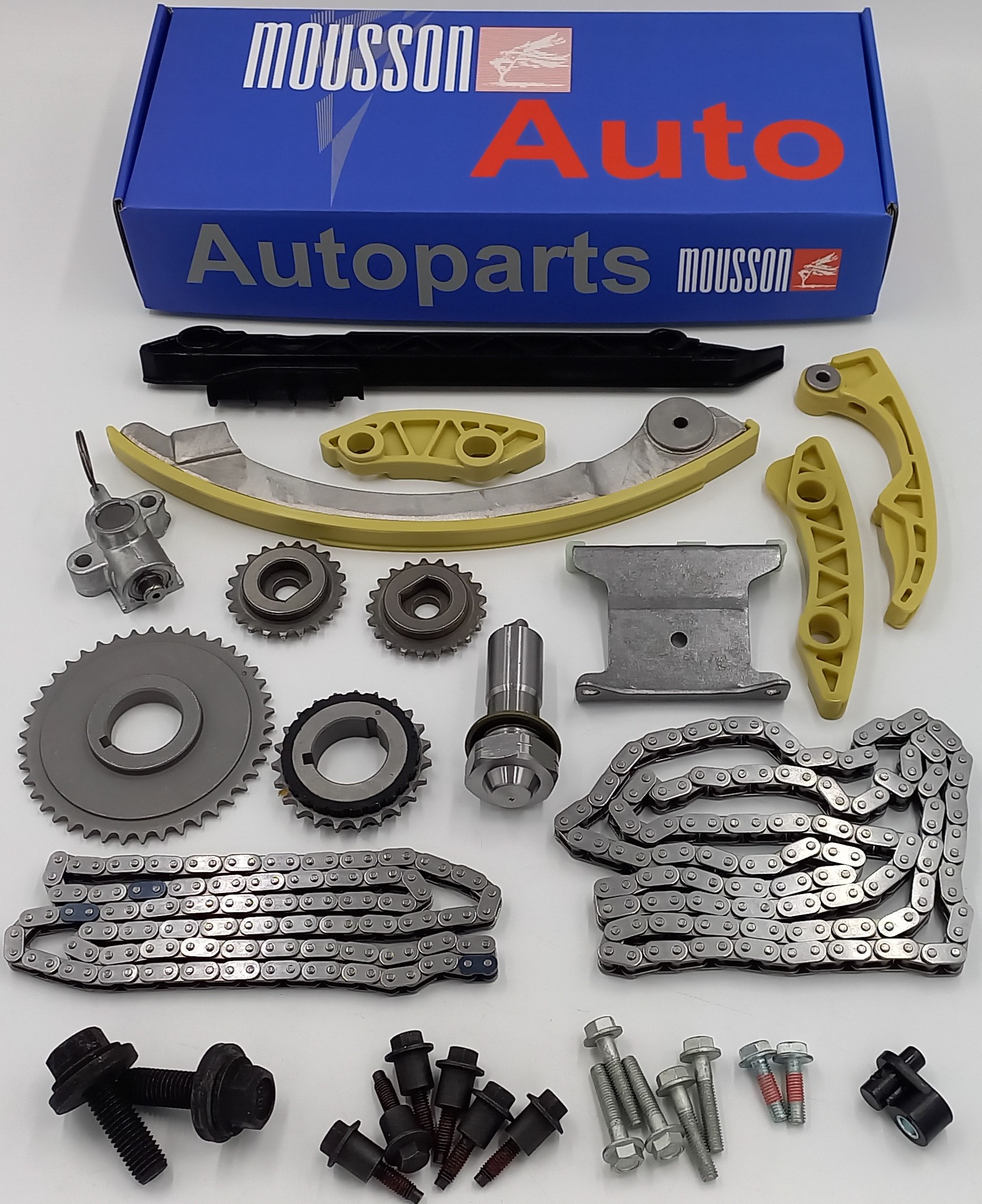 Комплект цепи ГРМ GM 2,4l a24xe/xf/le5 - Mousson STKA24XE